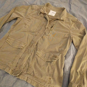 Sonoma Light Khaki Utility Jacket EUC